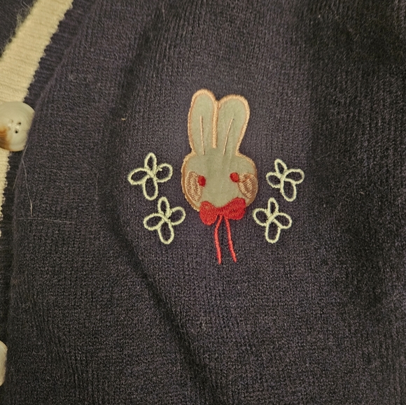 Kawaii Rabbit Cardigan - Picture 4 of 7